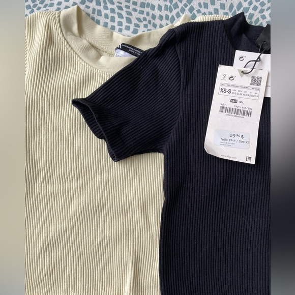 Zara Contour Crop Tops - Picture 3 of 6